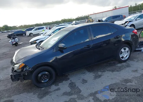 2018 Toyota Corolla Le из США, поврежденный, VIN 2T1BURHE0JC973310